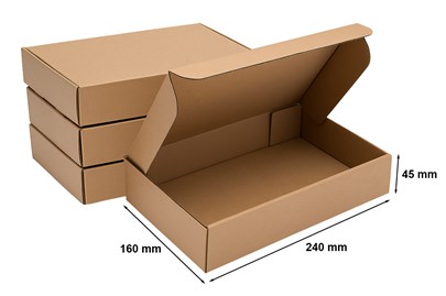 Pakiet - Karton wykr. 240x160x45mm - 10szt