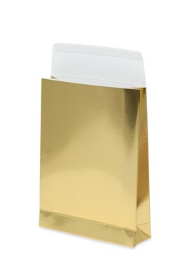 Złota koperta kartonowa