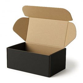 Czarny karton wykrojnikowy 200x115x30 mm – 10 szt.