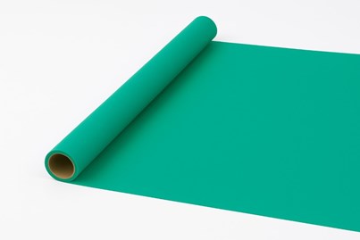 Folia satynowa ozdobna 50cm/9mb szmaragdowa do dekoracji kwiatów