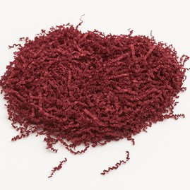 Wypełniacz SizzlePak burgundowy 1 kg – do paczek i prezentów