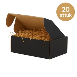 karton fasonowy, karton czarny, pudełko e-commerce, opakowanie fasonowe, karton 365x205x155