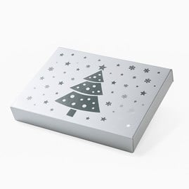 Pudełko Magnetyczne Christmas Biały 280x210x40mm (zew) M