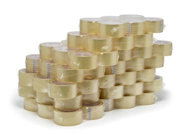 Taśma AKRYL Transparent 48mm/60m cicho odwijana NEOTAPE 6szt