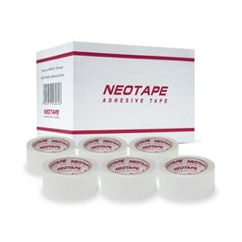 Taśma AKRYL Transparent 48mm/45m NEOTAPE, zgrzewka = 6 rolek