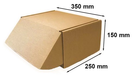 pudełko karbowane wykrojnikowe