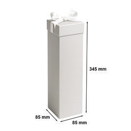 srebrne pudełko tekturowe