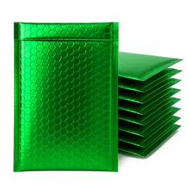 Koperta bąbelkowa DVD Hologramiczna Zielona