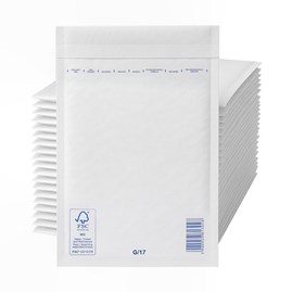 Koperta bąbelkowa biała G17