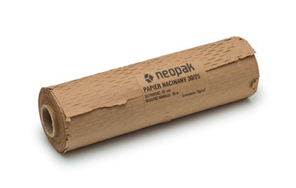 Papier nacinany kraft brąz 30cm/25m