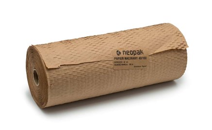 Nacinany papier wrap w rolce