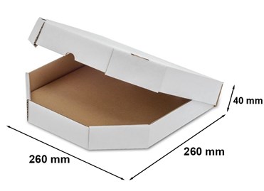 kartonowe opakowanie na pizze