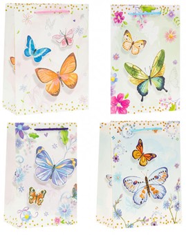 Torba Lux A4 26x10x32cm - TK-22005 motyle - 12szt.