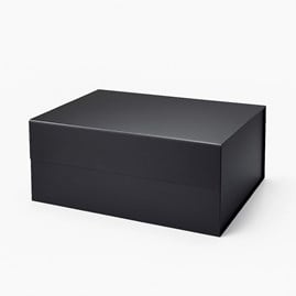 Pudełko Magnetyczne Czarne 440x320x200mm(zew) A3 Ozdobne na prezent