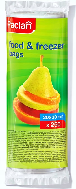 Paclan woreczki śniadaniowe 250 szt rolka