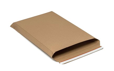 Koperta kartonowa B4 235x337mm – twarda Wellpocket z paskiem i zrywką