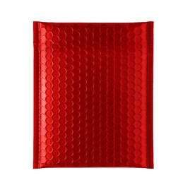 Czerwona koperta bąbelkowa