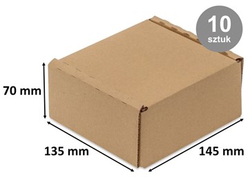 Pakiet Karton Wykrojnikowy 145x135x70mm F427 10 szt