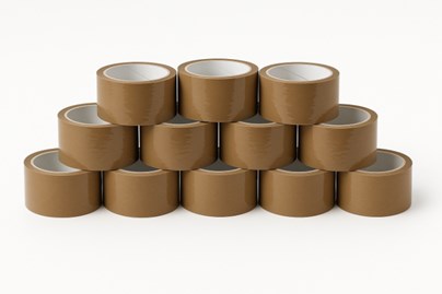 Taśma do klejenia kartonów AKRYL Brązowa 48mm/45m