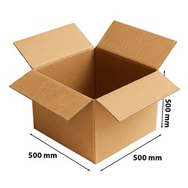 Karton klapowy 500 x 500 x 500 mm