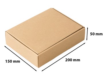 Karton Wykrojnikowy 200x150x50mm Fefco 426 DPD Pickup Rozmiar S