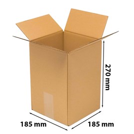 Karton klapowy średni rozmiar