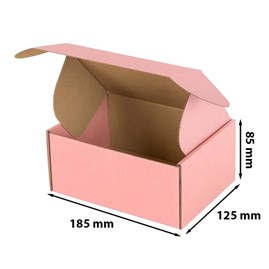 Karton Wykrojnikowy 185x125x85(zewn) Różowy