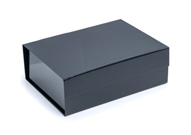 Pudełko Magnetyczne Czarny Połysk M 280x210x95mm(zew) Na Prezent