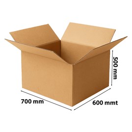 Karton klapowy brązowy