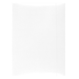 Teczka z gumką biała