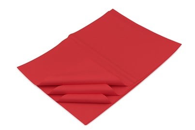 Bibuła ozdobna 20g 50x70cm Czerwona – papier prezentowy – 50 arkuszy