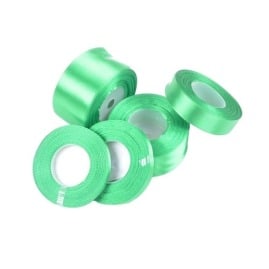 Wstążka satynowa 38mm zielona 32m WS8086