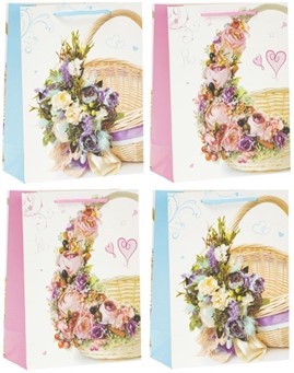 Torba Lux 18x8x24cm A5 - wzór TK-22002 - 12 sztuk