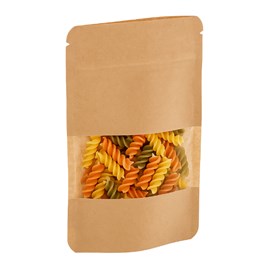 Doypack LIGHT KRAFT 750ml Małe Okno - 25 szt.