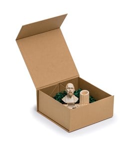 Pudełko Magnetyczne Kraft 200x200x90mm Pudełko Prezentowe Ozdobne