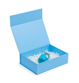 Pudełko Magnetyczne Błękitne 350x250x100mm Pudełko Prezentowe Ozdobne