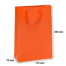 Torby Laminowane Pomarańczowe
