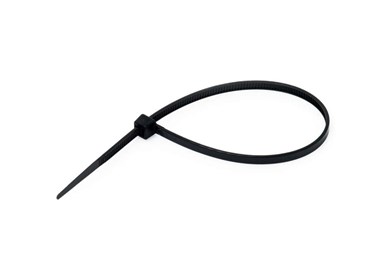 Czarne opaski zaciskowe 100/2,5