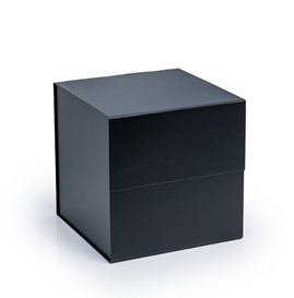 Pudełko Magnetyczne Czarne 280x280x280mm (zew) sześcian, Na prezent