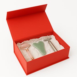 Pudełko Magnetyczne Czerwone 250x180x70mm Eleganckie Pudełko Ozdobne