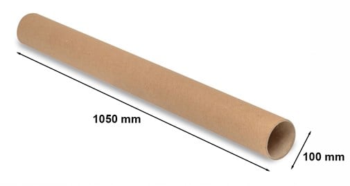 Tekturowa tuba do transportu