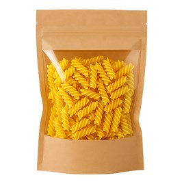 Doypack Papier + PE 500ml Duże okno -100 sztuk